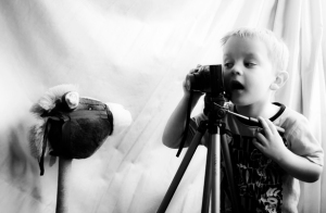 niño fotografo